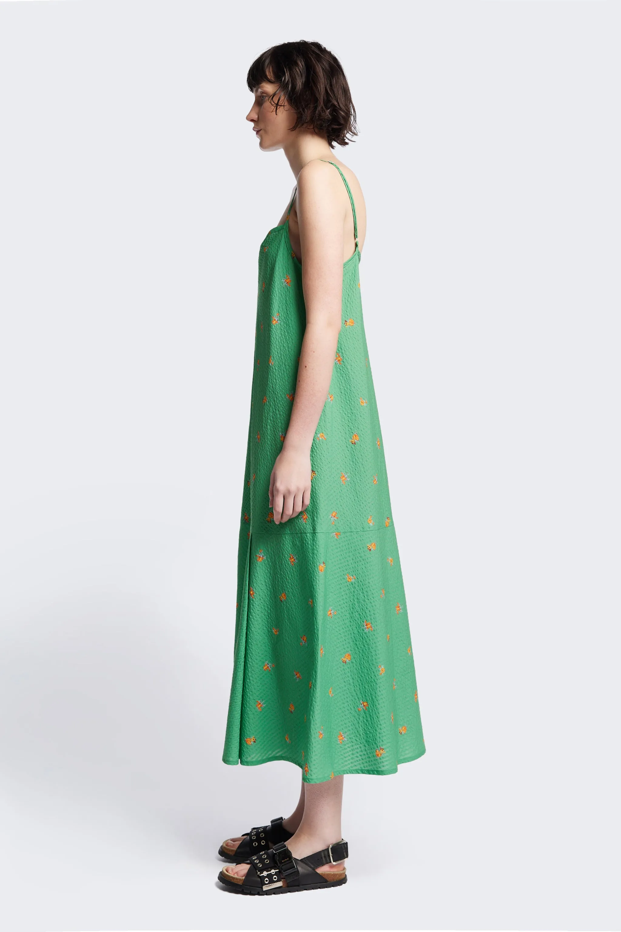 Natant Dress Green Floral