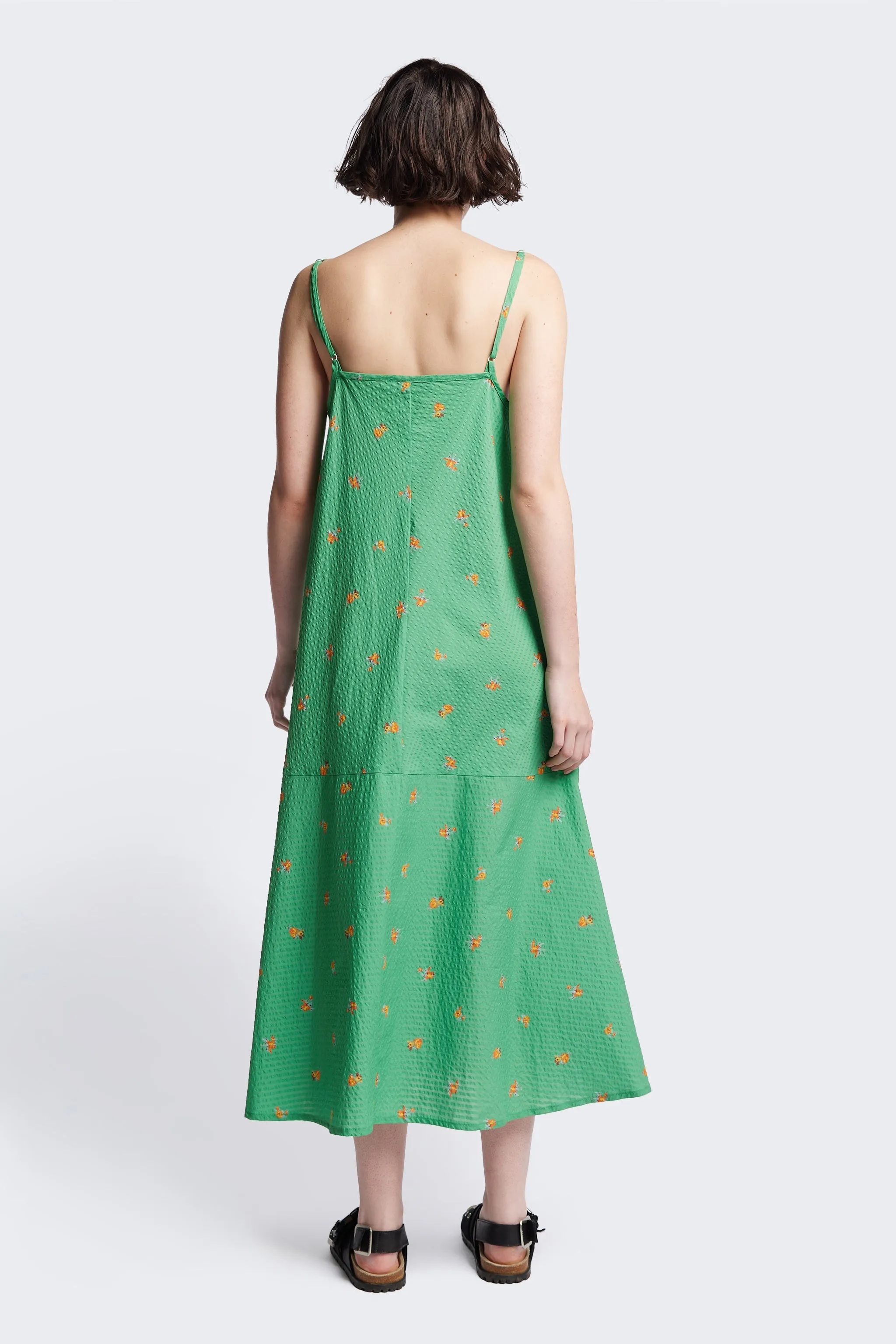 Natant Dress Green Floral