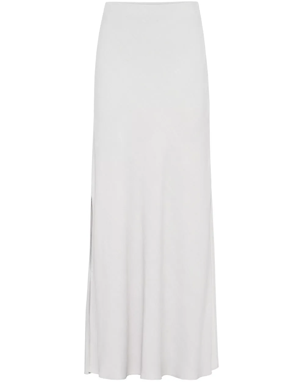 Natural Linen Bias Maxi Skirt