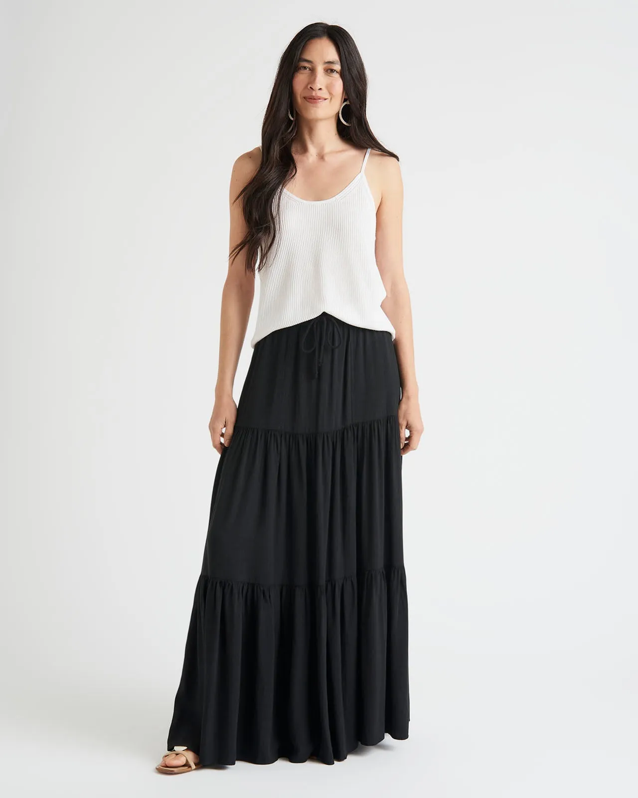 Nella Tiered Maxi Skirt