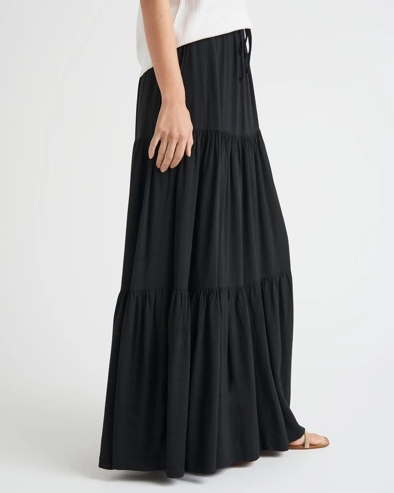 Nella Tiered Maxi Skirt