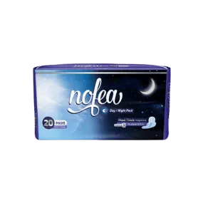 NOFEA DAY/NIGHT MAXI THICK 14 LONG 20 PADS