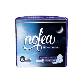 NOFEA DAY/NIGHT MAXI THICK NAPKINS 7LONG 10PADS