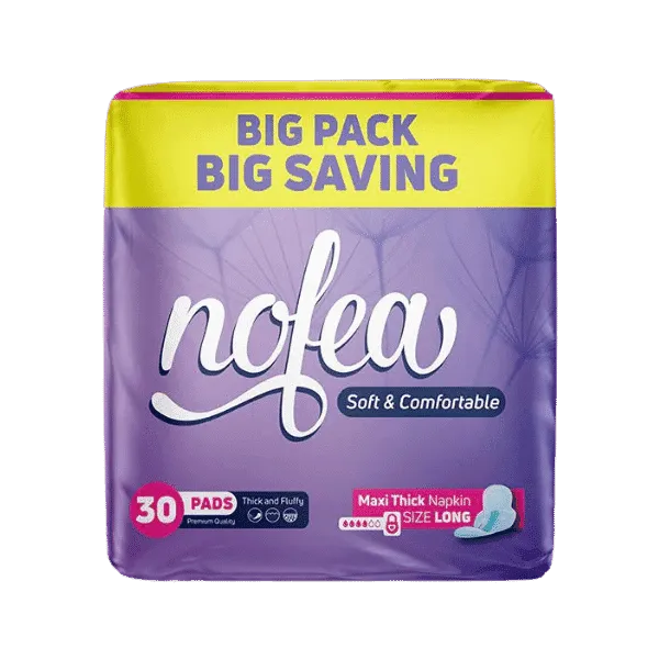 NOFEA MAXI THICK LONG 30 PADS