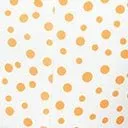 Off White & Orange Polka Dot Catherine Maxi Dress