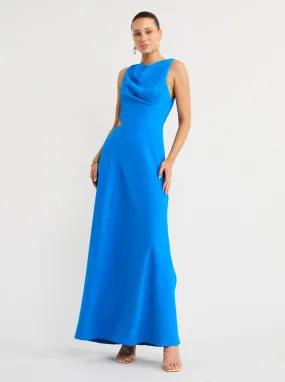 One Fell Swoop Florence Maxi in Majorelle Blue