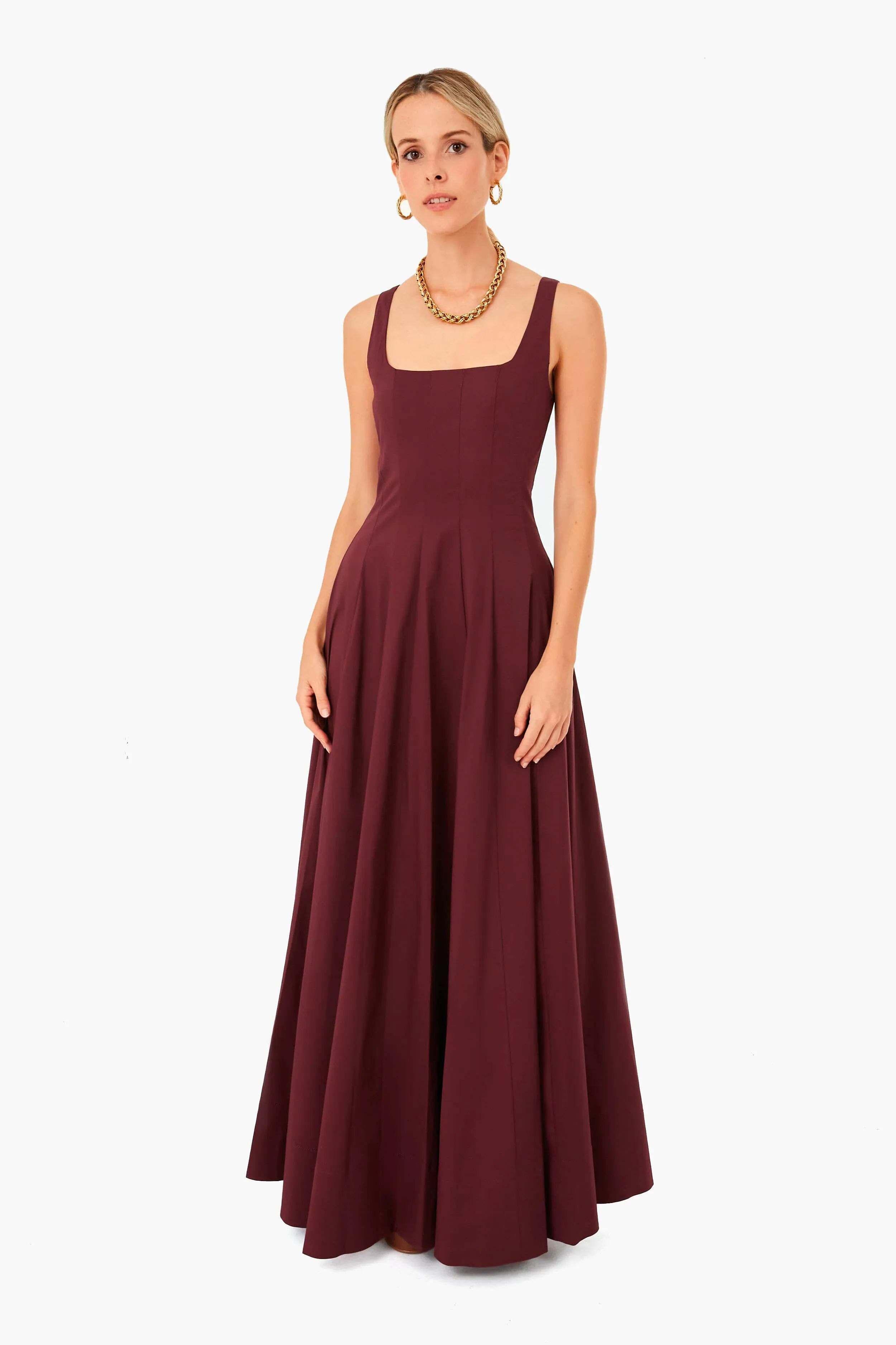 Plum Maxi Wells Dress