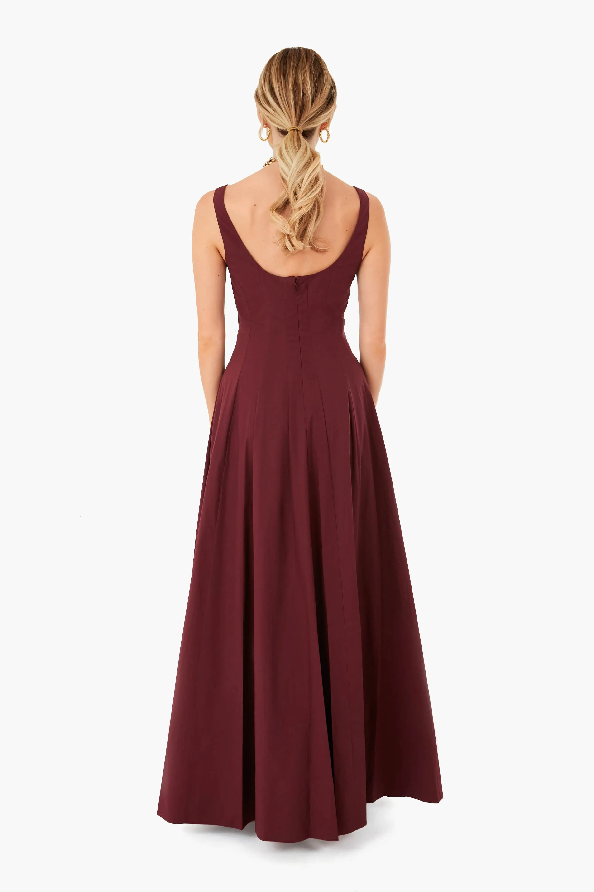 Plum Maxi Wells Dress