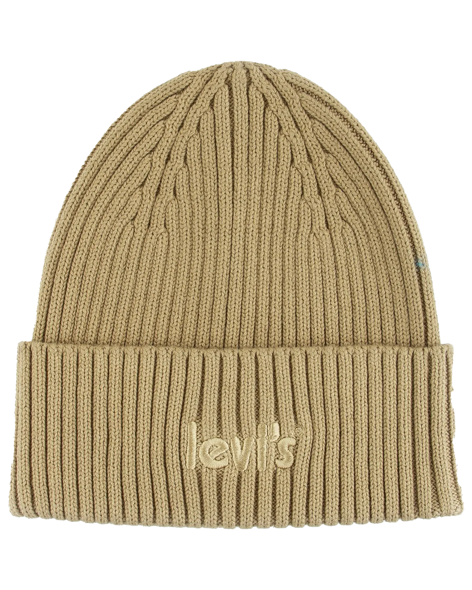 Poster Logo Beanie in Beige