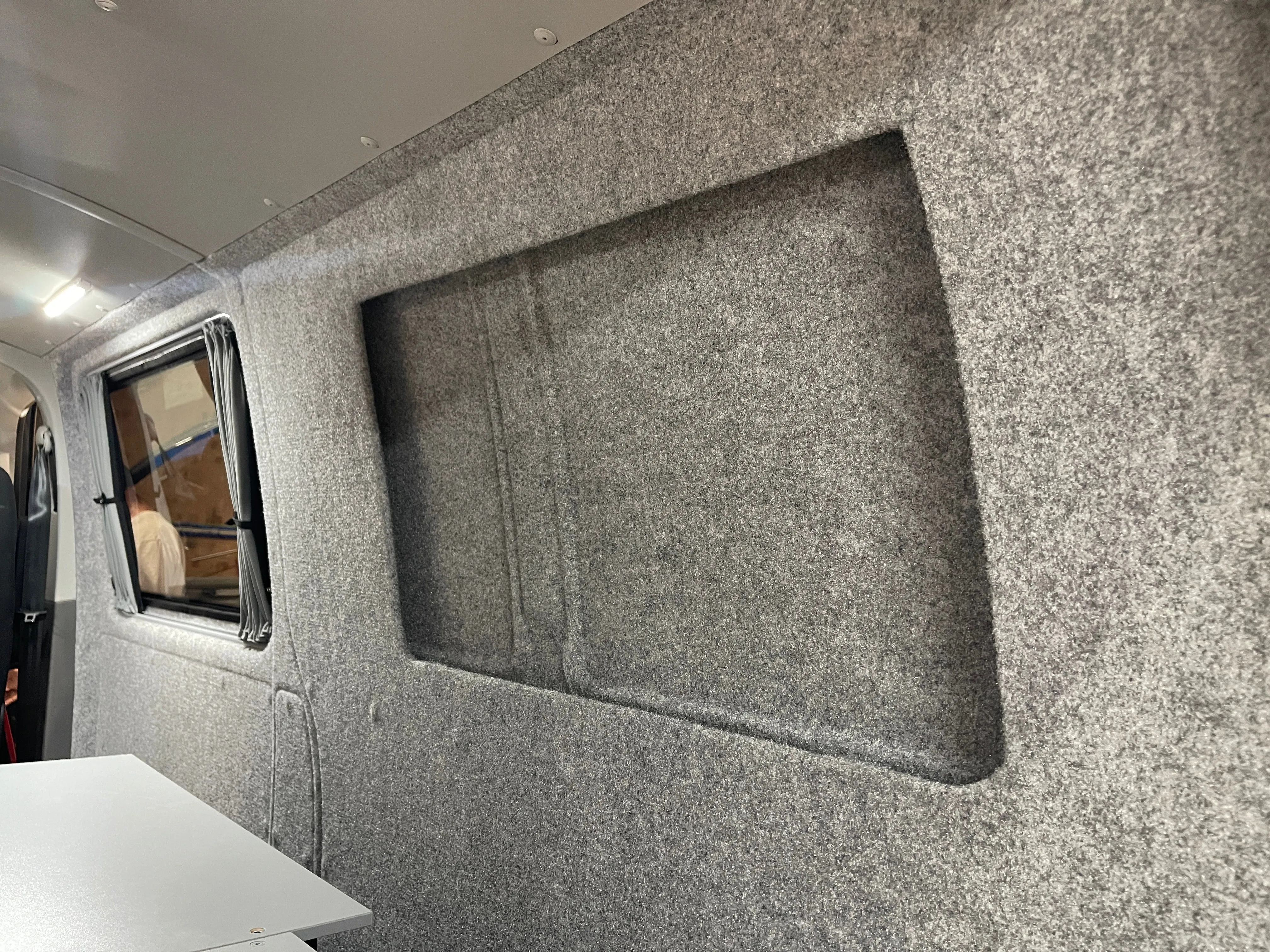 Premium Stretch Carpet Lining for Campervans - TRANSPORTER or CADDY or CRAFTER - KombiLife installed