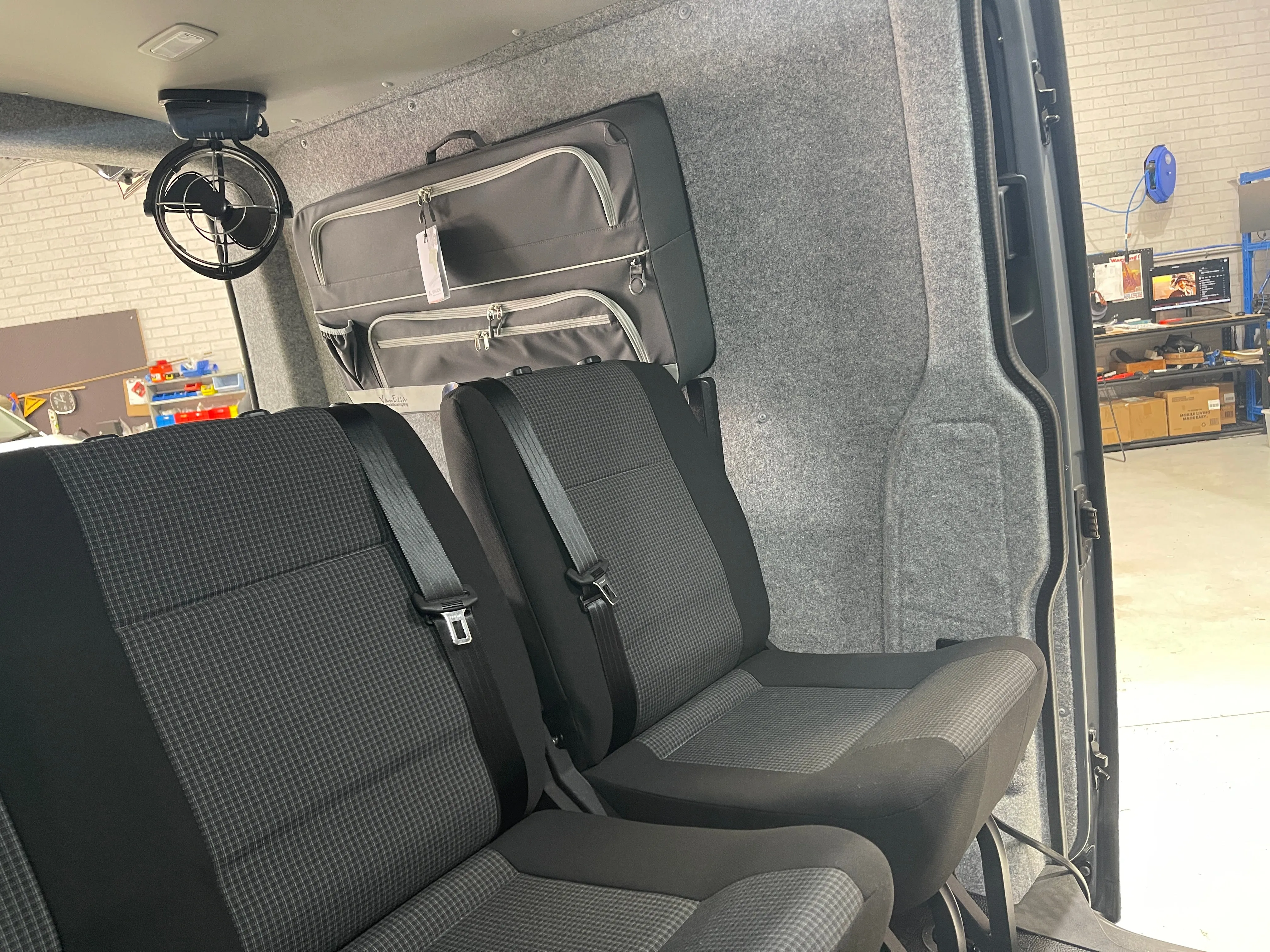 Premium Stretch Carpet Lining for Campervans - TRANSPORTER or CADDY or CRAFTER - KombiLife installed