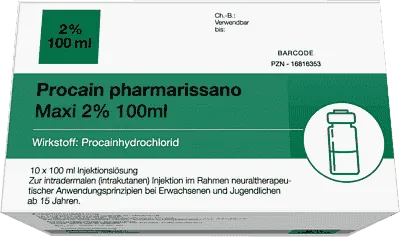 PROCAINE pharmarissano 2% Maxi Inj.