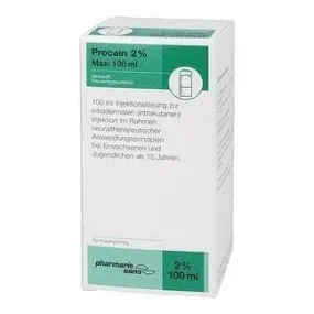 PROCAINE pharmarissano 2% Maxi Inj.