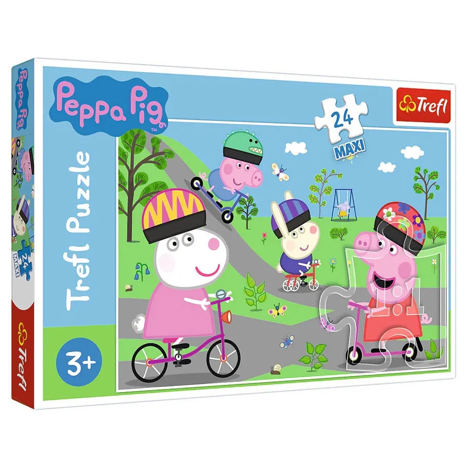 Puzzle Baby Peppa Pig 24 Piece Maxi Active Day