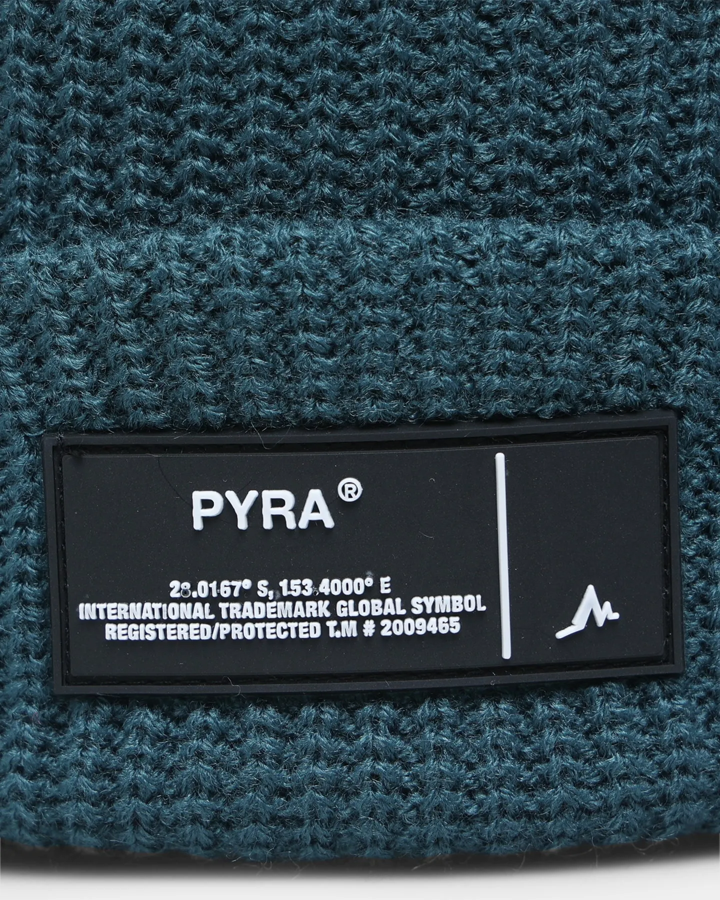 Pyra Team Rolled Beanie Teal