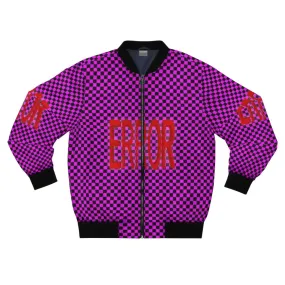 "Error Glitch Bomber Jacket - Video Game Inspired Outerwear"