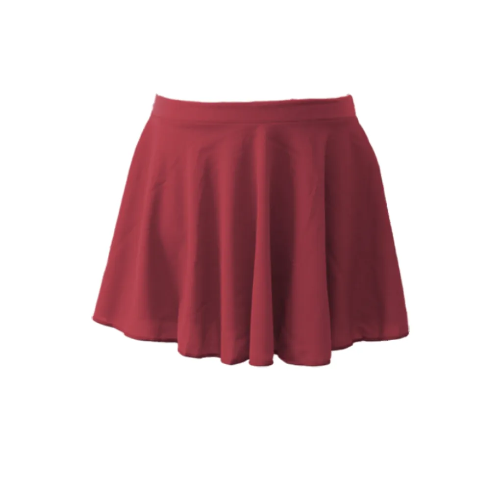 SALE - CISTD - POLYESTER CREPE ISTD CIRCULAR SKIRT