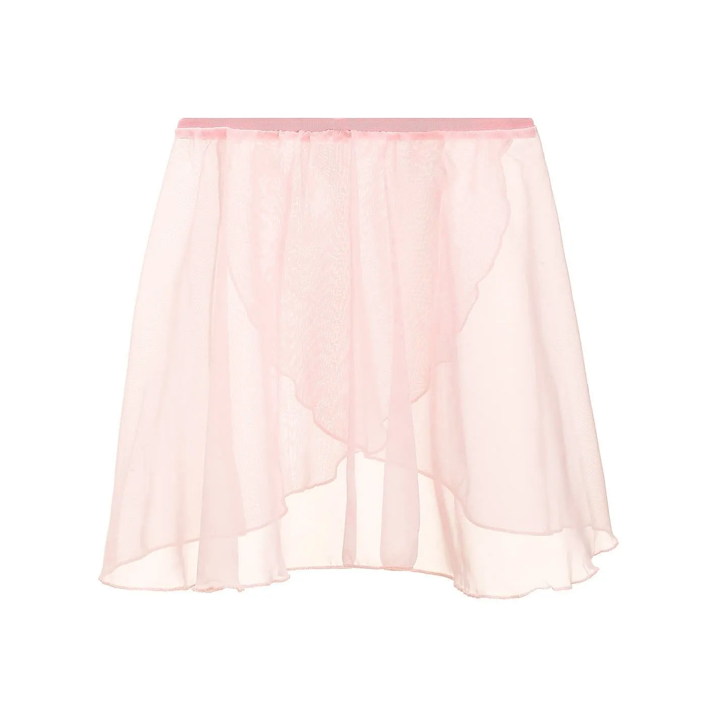 SALE - GPETAL - GEORGETTE PETITE LENGTH WRAPOVER PETAL SKIRT