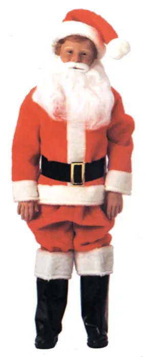 Santa Suit Boys Costume Size 12