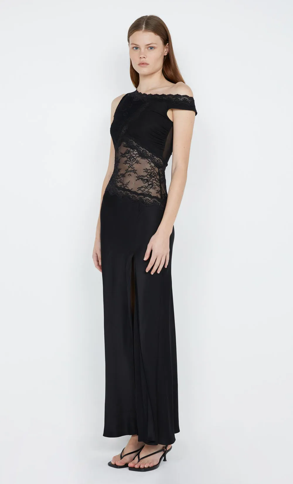 SASHAY MAXI DRESS - BLACK