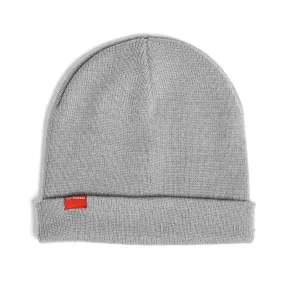 Shoreman Cuffed Beanie- Grey/Red