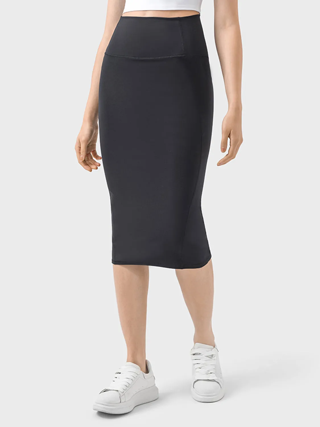 Slit Wrap Active Skirt