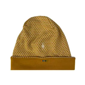 Smartwool Thermal Merino Reversible Pattern Cuffed Honey Gold Beanie (Unisex)