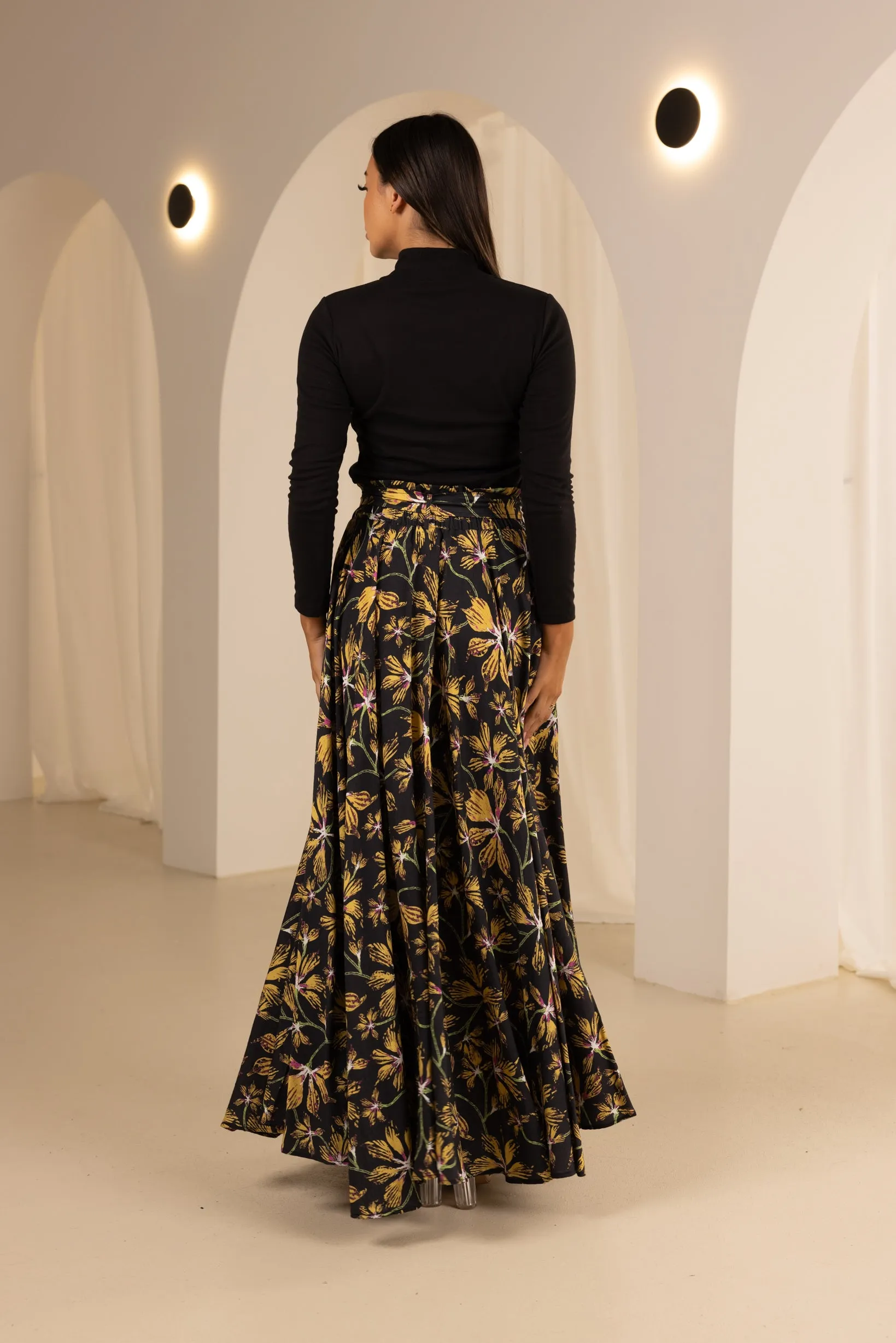 The Grand Azaleas Maxi Skirt