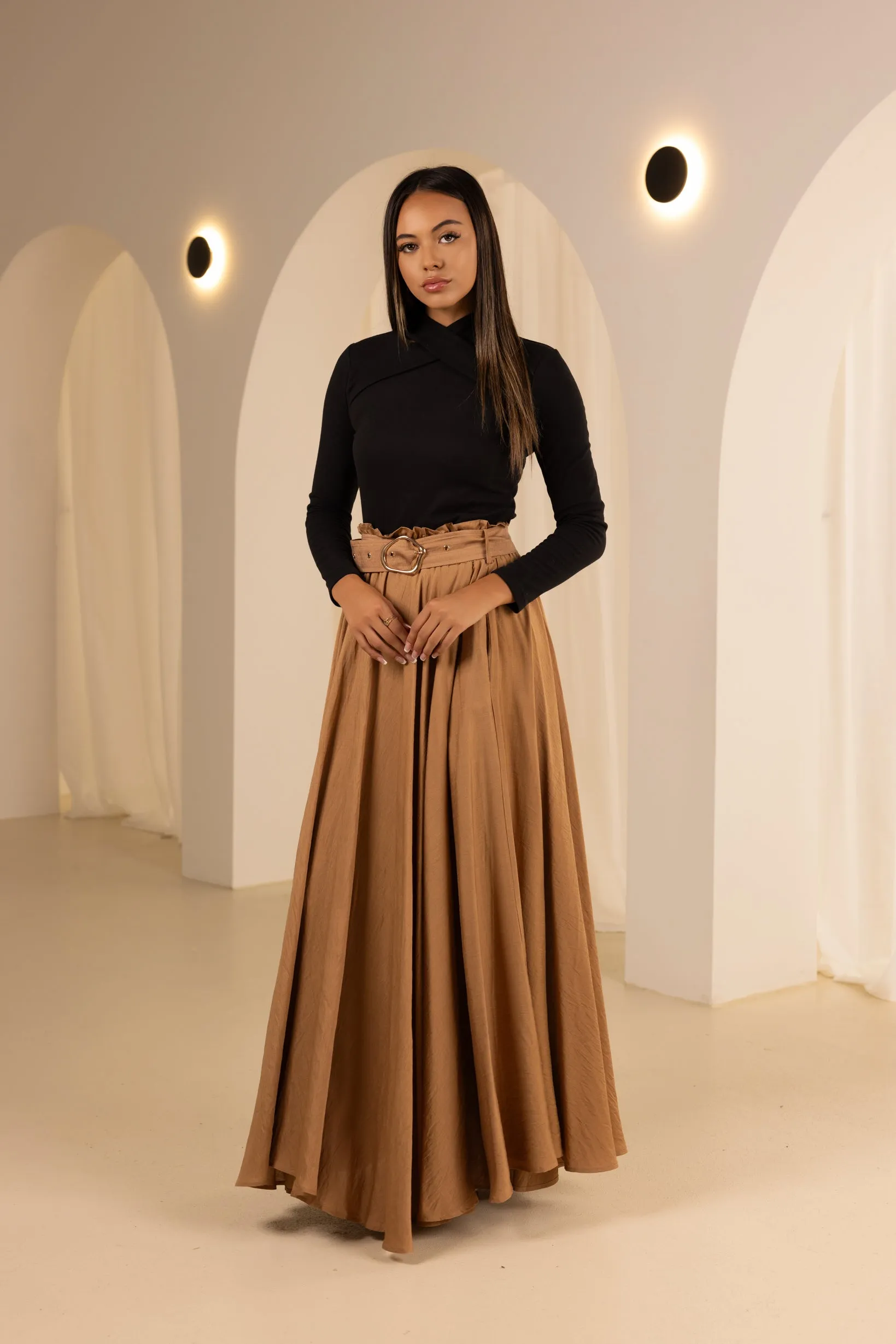 The Grand Azaleas Maxi Skirt