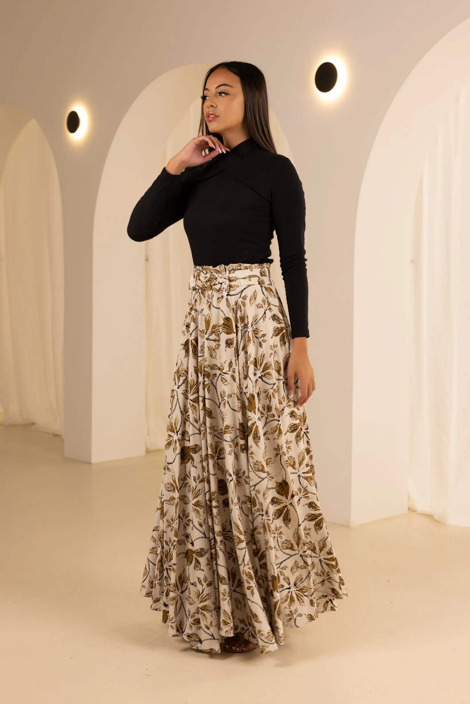 The Grand Azaleas Maxi Skirt