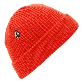 Volcom Kids Full Stone Beanie - Bright Red