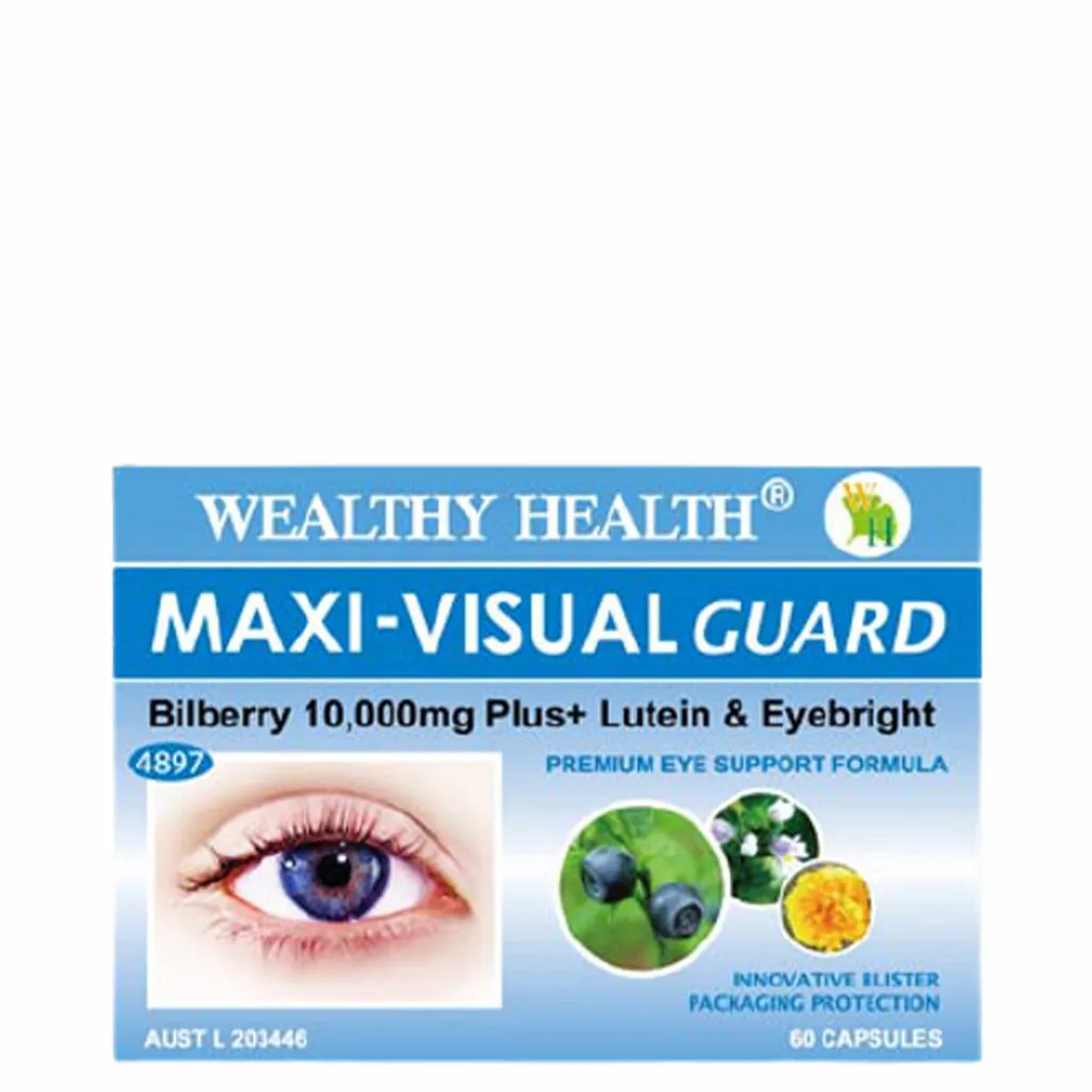 Wealthy Health Maxi-Visual Guard Bilberry 10000 Plus